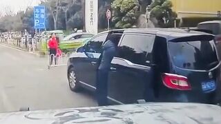 The rude bitch was punished