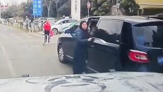 The rude bitch was punished