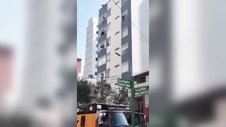Woman Jumps From The  8th Floor In  Peru