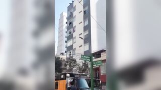 Woman Jumps From The  8th Floor In  Peru