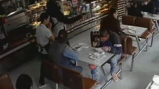 Sicario Shoots Cafe Customer Point Blank In The Head