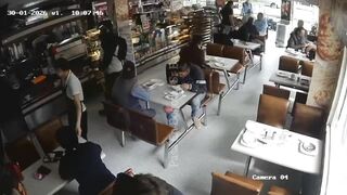 Sicario Shoots Cafe Customer Point Blank In The Head