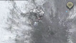 Ukrainian 110th Mechanized Brigade's UAV Battalion took out Russian soldiers