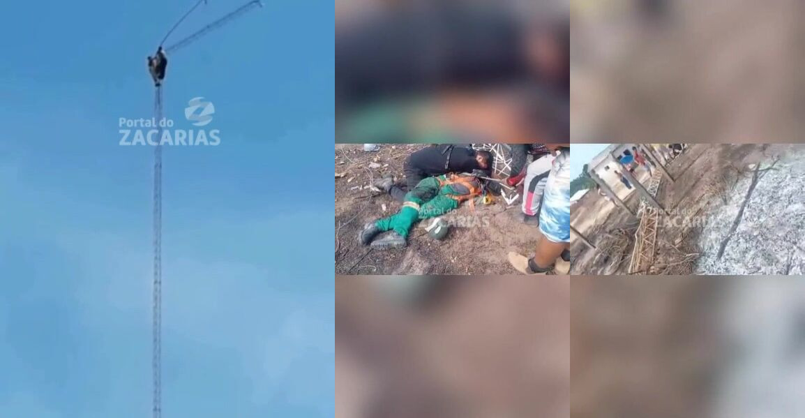 Transmission tower collapse kills two workers.