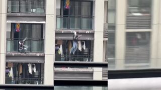 Last smoke before jumping down