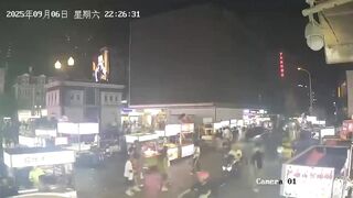 Playing "KartRider" On The Street