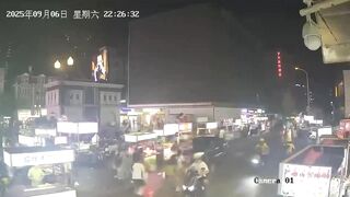 Playing "KartRider" On The Street