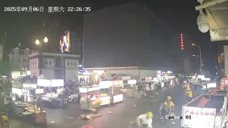 Playing "KartRider" On The Street