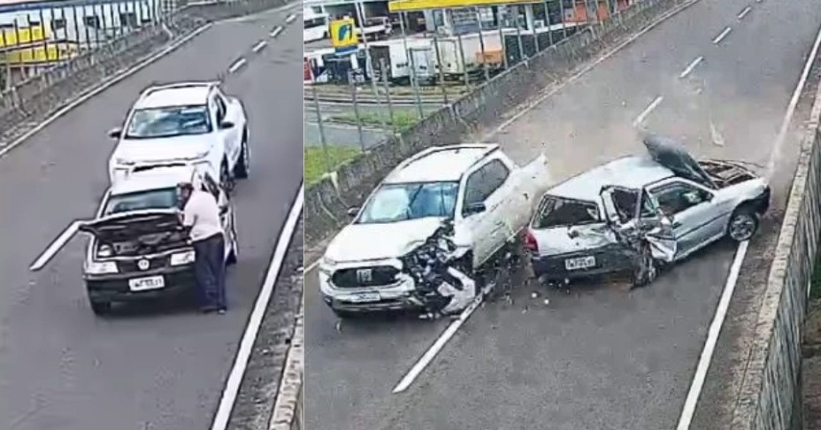 Man Killed While Repairing Car on Viaduct