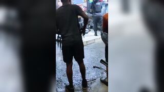 Man Who Tried To Run Over His Cheating Wife Shot By Cop In Brazil