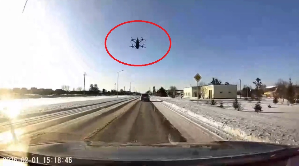 APU Drone Strike on a Car In the Belgorod Region