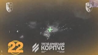 100 Russian soldiers taken out by heavy drone bombers of the 63rd Mechanized Brigade