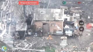 Ukrainian with no feet and exposed buttocks.