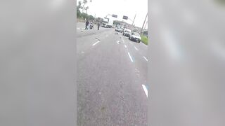 Motorcyclist Transporting Drugs Killed In Traffic Accident