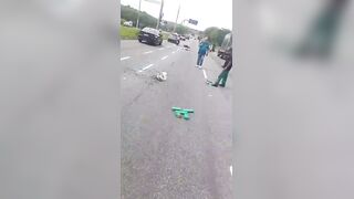 Motorcyclist Transporting Drugs Killed In Traffic Accident