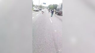 Motorcyclist Transporting Drugs Killed In Traffic Accident