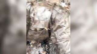 The aftermath of the raid by the UA sabotage and reconnaissance group