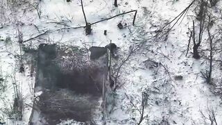 Powerful strike on russian invader by Ukrainian FPV drone