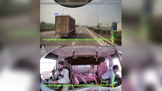 Drunk truckers like this are nothing but killers on wheels