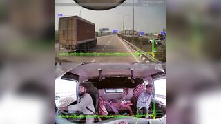 Drunk truckers like this are nothing but killers on wheels