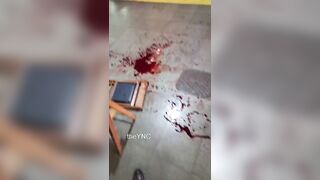 Two Men Stab Each Other During Fight At The Bus Station