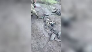 Mocking a dead Ukrainian,