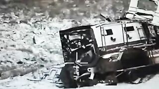 Epic rupture of two fascist katsaps at the Pokrovsk direction