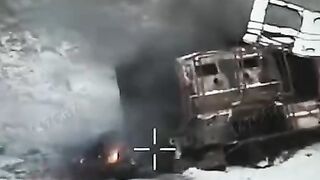 Epic rupture of two fascist katsaps at the Pokrovsk direction