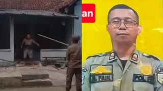 Mentally Ill Man Kills Police Officers With A Sickle During Arrest In Indonesia