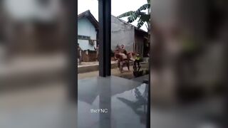 Mentally Ill Man Kills Police Officers With A Sickle During Arrest In Indonesia