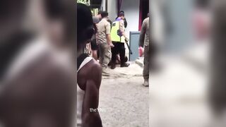 Mentally Ill Man Kills Police Officers With A Sickle During Arrest In Indonesia
