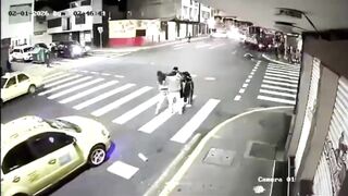 Man Gets Run Over By Truck During Fight On The Road In Ecuador