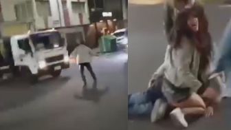 Man Gets Run Over By Truck During Fight On The Road In Ecuador