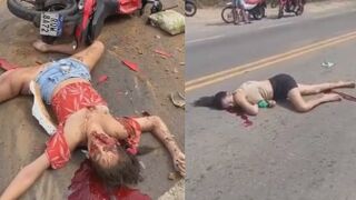 Two Women on Motorcycle Killed By Speeding Car