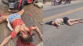 Two Women on Motorcycle Killed By Speeding Car