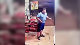 Drunk Man Threatening With a Gun Is Killed by Store Owner