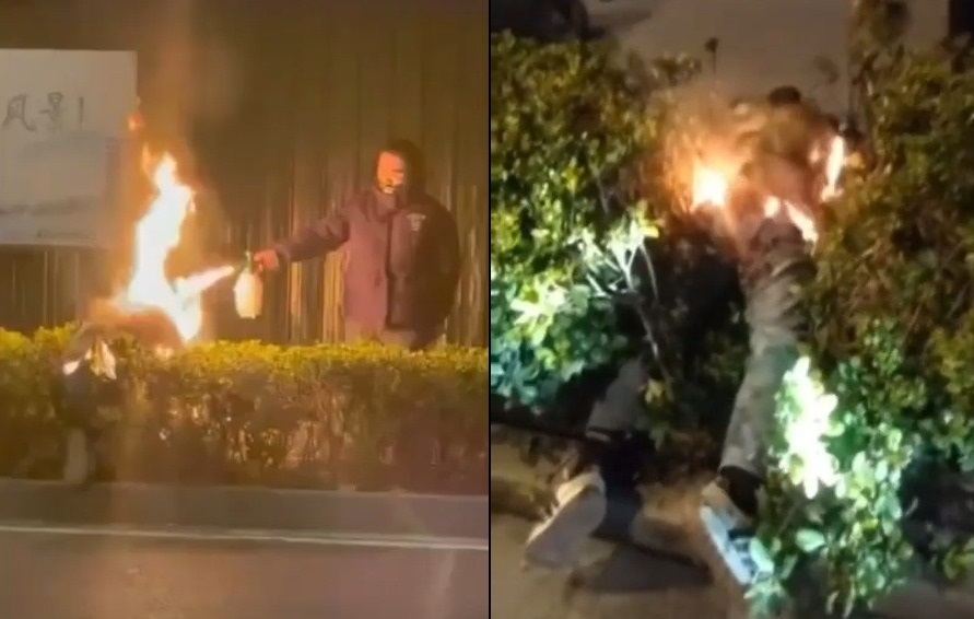 Man Douses Girlfriend's Alleged Lover with Gasoline and Sets Him on Fire