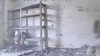 Drone operator caught a Russian pants down