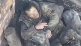 Ukrainia begs to be killed, literally + no head.