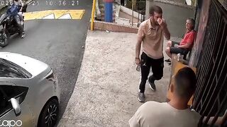 Sicko Attempts To Strangle A Random Man For No Reason