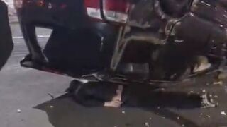 SUV Driver Ejected And Killed On ICY Road