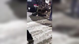 SUV Driver Ejected And Killed On ICY Road