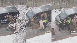 A man was kidnapped by conscription officers during mobilization in Ukraine.