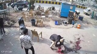 Dude Brutally Stabbed to Death In Rajkot.