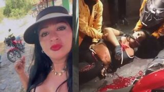 Biker Woman Ran Over, Killed By Truck In Venezuela