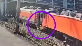 Worker Crushed Between Train Carriages During Shunting Op At Qidu Station