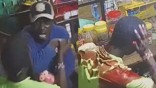 Gang Armed With Machete Hack Owner, Rob A Local Store In Kenya