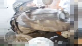 Colombian mercenary kills himself and his friend after grabbing a drone.