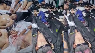 A large number of Iranian government protesters were brutally massacred by the Irania