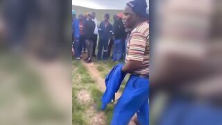 Guy Punished For Trying To Steal A Cattle